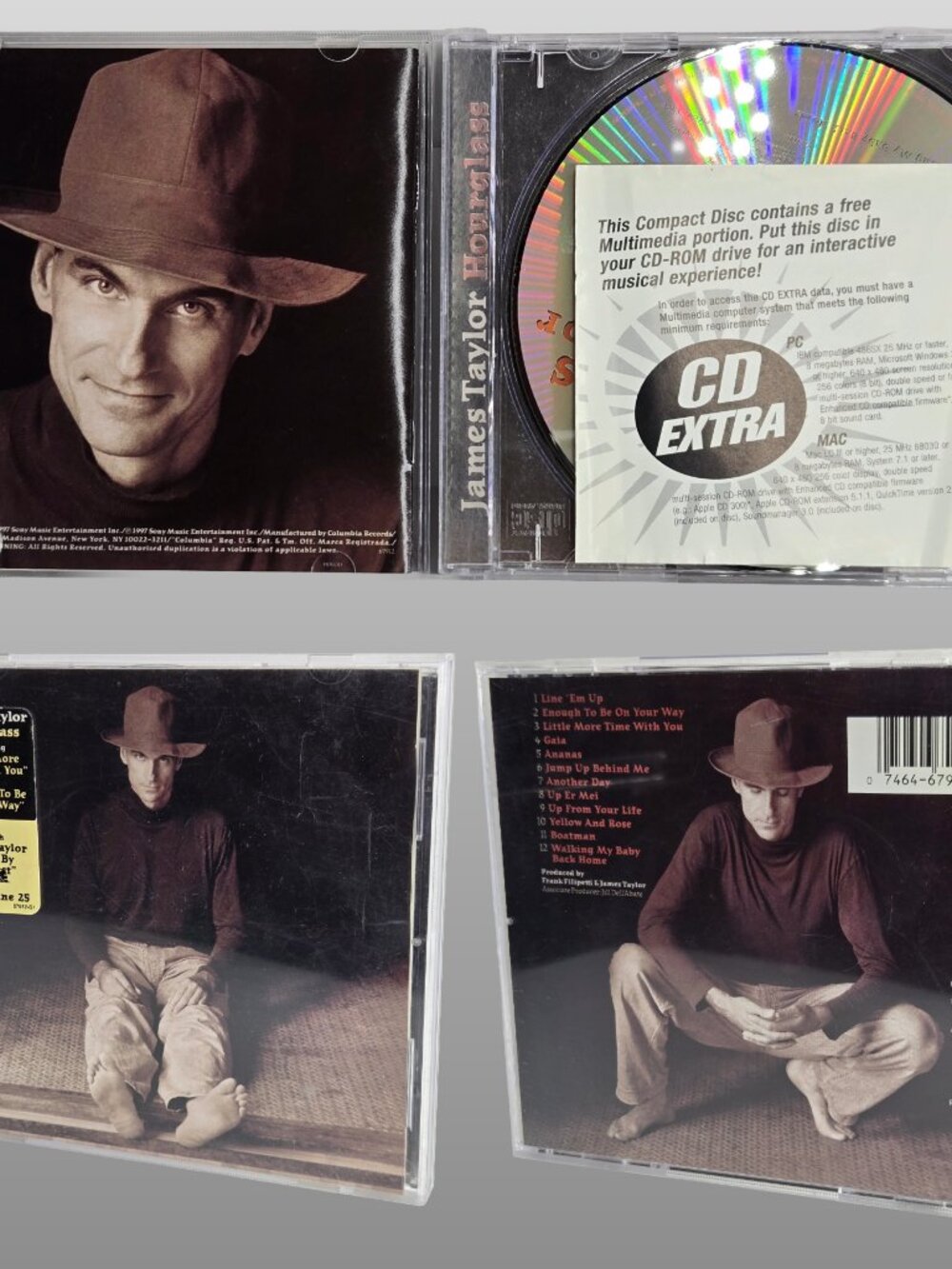 Hourglass by James Taylor (Vocals) (CD, May-1997, Columbia (USA)